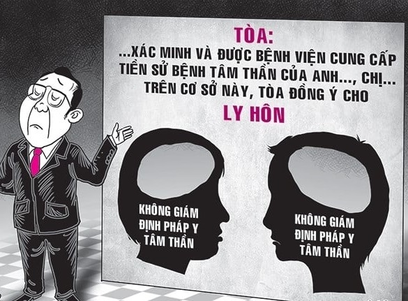 QUY ĐỊNH PHÁP LUẬT VỀ VIỆC LY HÔN VỚI NGƯỜI BỊ TÂM THẦN
