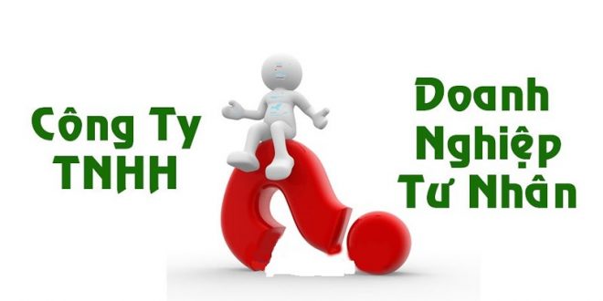 SO SÁNH DOANH NGHIỆP TƯ NHÂN VÀ CÔNG TY TNHH MỘT THÀNH VIÊN