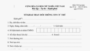 Thủ tục đăng ký tạm trú tại công an cấp xã theo quy định hiện hành.