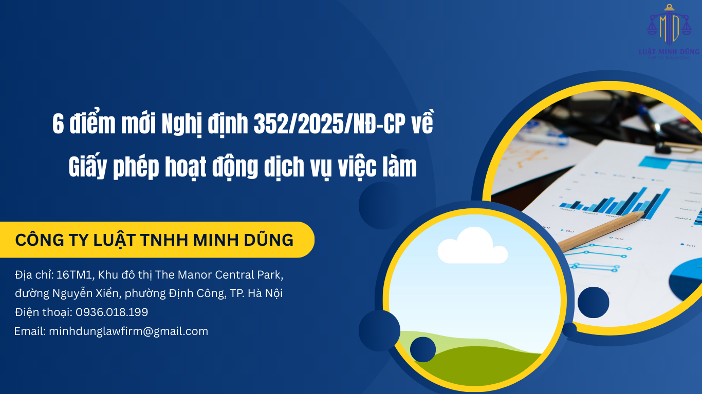 6 điểm mới Nghị định 352/2025/NĐ-CP về Giấy phép hoạt động dịch vụ việc làm