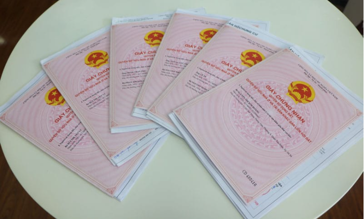 Thời điểm được cấp sổ hồng chung cư